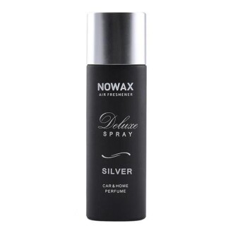 Ароматизатор воздуха спрей DELUXE Spray 50ml CAR & HOME Parfume SILVER Nowax NX07749
