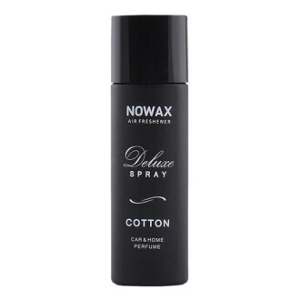 Ароматизатор воздуха спрей DELUXE Spray 50ml CAR & HOME Parfume COTTON Nowax NX07751