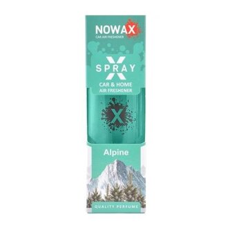 Автомобільний ароматизатор спрей без упаковки X Spray - Alpine 50ml Nowax NX07759