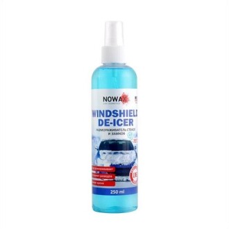 Розморожувач скла і замків Windshield de-lcer, -70C 250мл Nowax NX25235