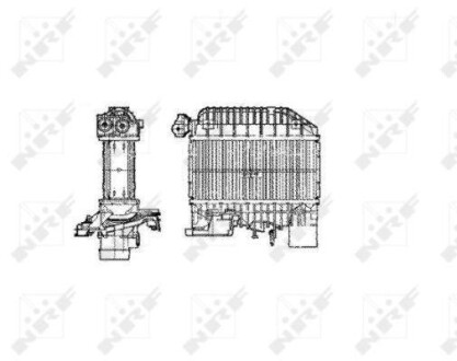 Радіатор інтеркулера NRF 30856