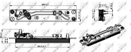 Радіатор оливний NRF 31285