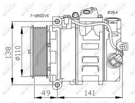 Компресор NRF 32729