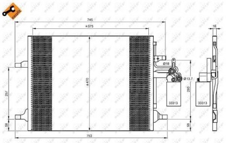 Конденсатор NRF 35930 (фото 1)