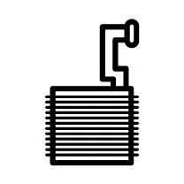 Випарювач кондиціонера NRF 36211