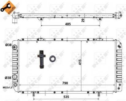 Радіатор NRF 52062