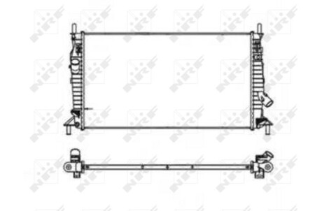 Радіатор NRF 53403