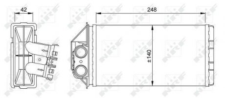 Радіатор NRF 53561