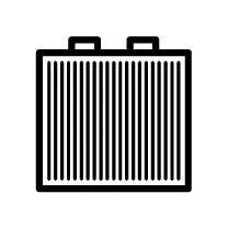 Радіатор обігріу салону NRF 540011