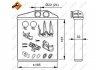 Радіатор опалювача (вир-во Nissens) NRF 54208 (фото 5)