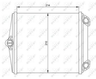 Радіатор NRF 54248