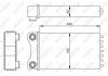 Радіатор опалювача (вир-во Nissens) NRF 54252 (фото 5)