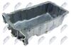 МАСЛЯНИЙ ПІДДОН | VW GOLF IV 1.6, 1.9TDI 97-05, POLO 1.6, 1.9TDI 96-09, AUDI A3 1.6, 1.9TDI -03, SKODA FABIA 1.9TDI -08, OCTAVIA 1.6, 1.9TDI -10, SEAT LEON 1.6, 1.9TDI -06 /Z OTWOREM NA CZUJNIK POZIOMU OLEJU/ NTY BMOVW004 (фото 1)