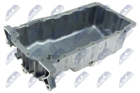 МАСЛЯНИЙ ПІДДОН | VW GOLF IV 1.6, 1.9TDI 97-05, POLO 1.6, 1.9TDI 96-09, AUDI A3 1.6, 1.9TDI -03, SKODA FABIA 1.9TDI -08, OCTAVIA 1.6, 1.9TDI -10, SEAT LEON 1.6, 1.9TDI -06 /Z OTWOREM NA CZUJNIK POZIOMU OLEJU/ NTY BMOVW004