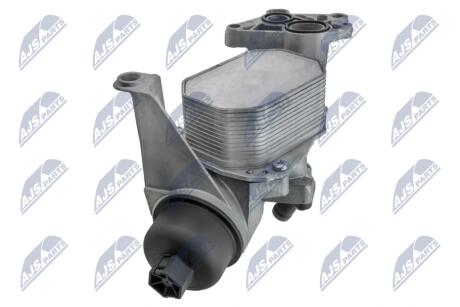 Корпус масляного фильтра с маслоохладителем Renault 2.5DCI 06- NTY CCL-RE-011