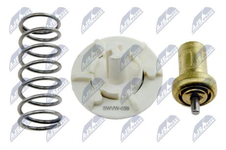 ТЕРМОСТАТ | VW/AUDI/SKODA/SEAT GOLF V/VI/PLUS, PASSAT 05-15, JETTA III/IV, TOURAN 03-, POLO 02-, FABIA I/II, OCTAVIA II, SUPERB II 08-15, ROOMSTER 10-, A3 03-, CORDOBA/IBIZA 02- NTY CTMVW039