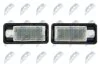 Ліхтар освітлення номерного знаку audi a3 03-, 8e0807430b NTY ELPAU000 (фото 3)