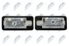 Ліхтар освітлення номерного знаку audi a3 03-, 8e0807430b NTY ELPAU000 (фото 4)