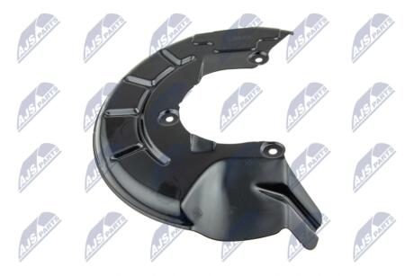 ЗАХИСТ ДИСКУ | VW POLO 02-, SKODA FABIA 99-, SEAT CORDOBA/IBIZA 02-, AUDI A1 10- /ПЕРЕД, ЛІВ/ NTY HTOVW008