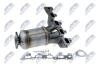 КАТАЛІЗАТОР | OPEL ASTRA H 1.6 2004-,MERIVA A 1.6 2006-,VECTRA C 1.6 2005-,ZAFIRA B 1.6 2005- NTY KATPL002 (фото 3)