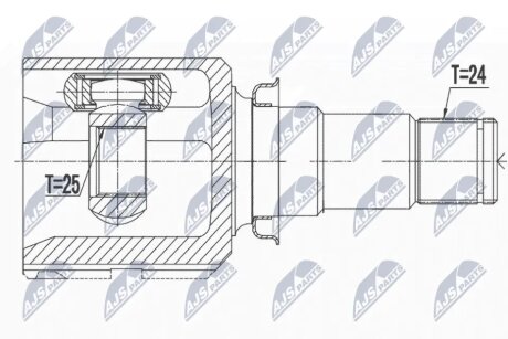Шрус піввісі NTY NPWTY158