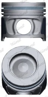 Поршень з кільцями RENAULT 76,00 K9K 2008- (вир-во KS) NURAL 87-123400-40