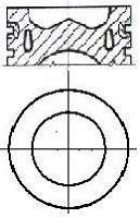 Поршень NURAL 87-432307-00