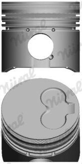 Поршень з кільцями VAG 79.51 1.9TD AAZ/ABL/ADE NURAL 87-990100-10