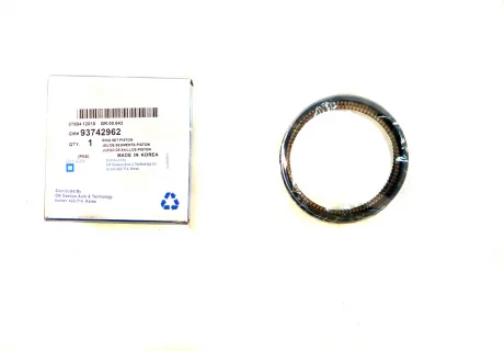 Кільця поршневі Авео 1.5 (0.25) (GM) OEM 93742962