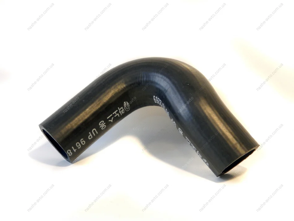 Патрубок радіатора верхній (+АС) Ланос 1.6 (OE) OEM 96182269 (фото 1)