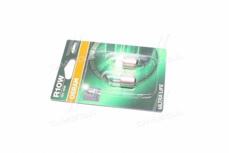 Лампа R10W 12V 10W BA15s Ultra Life (blister 2шт) OSRAM 5008ULT-02B