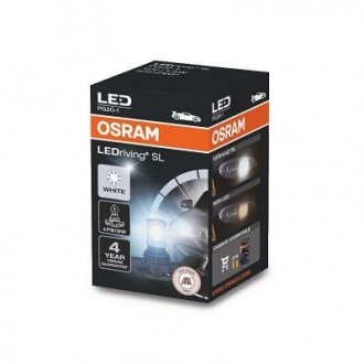 Лампа світлодіодна LED (3W 12V PG20-1 FS1) OSRAM 5201DWP (фото 1)