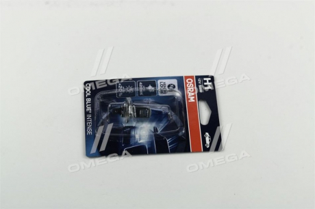 Лампа фарна H1 12V 55W P14,5s COOL BLUE (1 шт) blister OSRAM 64150CBI-01B (фото 1)