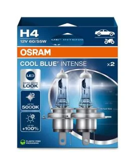 Лампа фарна H4 12V 60/55W P43t COOL BLUE INTENSE компл. (вир-во) OSRAM 64193CBN-2HB
