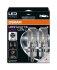 Автолампа LEDriving H4/H19 19W 12V 6500К P43T (к/т 2 шт) OSRAM 64193DWESY2-2HB (фото 1)