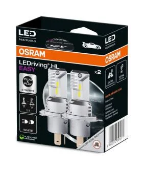 Лампа світлодіодна LED H4/H19 LEDriving HL EASY 12V 6500К (комплект 2 шт.) eco-упак. (вир-во) OSRAM 64193DWESY-2HB