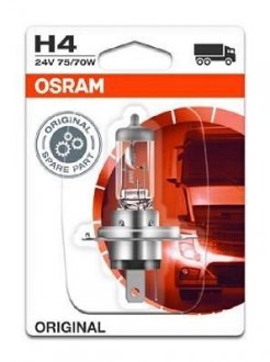 Автолампа (H4 24V 75/70W P43T) OSRAM 64196-01B (фото 1)