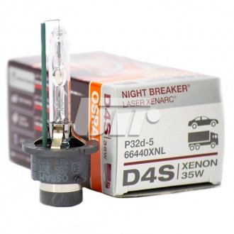 Лампа ксенонова D4S XENARC NIGHT BREAKER LASER 35Вт (+200) (вир-во) OSRAM 66440XNL (фото 1)