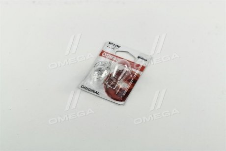 Лампа допоміжн. освітлення 12v 21w W3x16d OSRAM 7505-02B