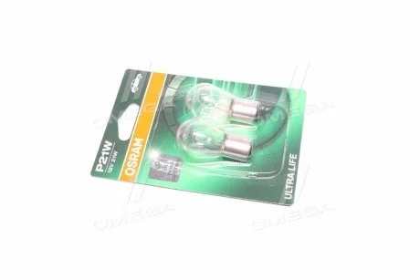 Лампа накалу P21W 12V 21W BA15s Ultra Life (компл.) (вир-во) OSRAM 7506ULT-02B
