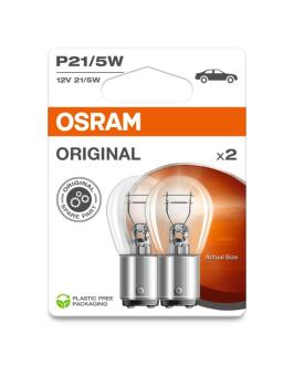 Лампа допоміжн. освітлення P21/5W 12V 21/5W BAY15d (2шт.) blister eco-упаковка OSRAM 7528-2BL
