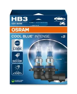 Автолампа Osram HB3 12V 60W P20D (к/т 2 шт) OSRAM 9005CBN-2HB