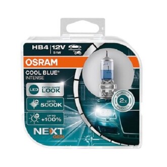 (к/т 2 шт) Автолампа (HB4 12V 51W P22D) OSRAM 9006CBN-HCB