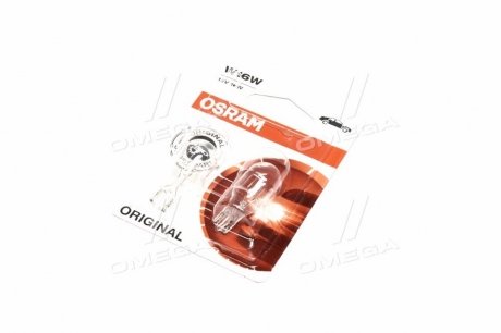 Лампа розжарювання W16W12V 16W W 2,1X9,5d ORIGINAL LINE (1 шт) blister (вир-во) OSRAM 921-02B