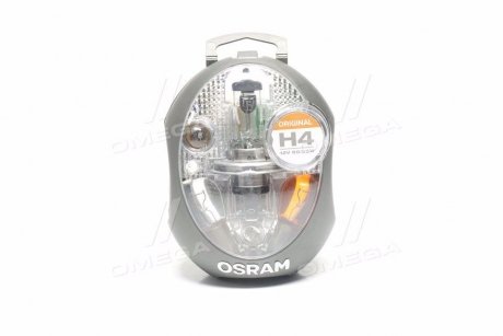 Лампа фарна (набiр) H4 12V 60/55W P43t (вир-во) OSRAM CLKMH4