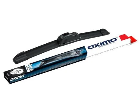 Щетка ст/оч 350mm Бескаркасная (крючок) OXIMO WU350