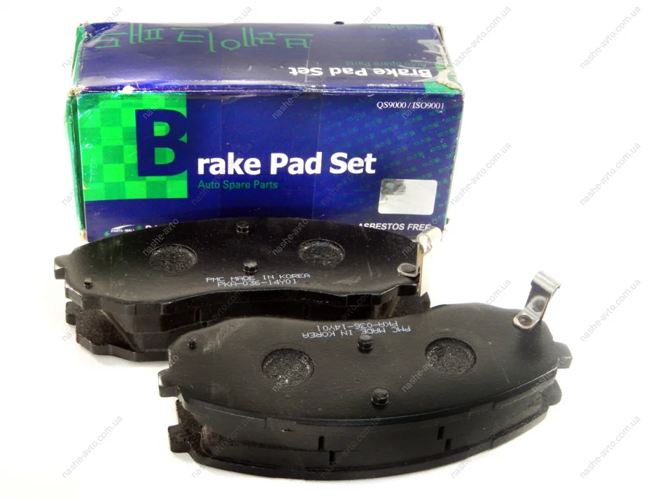 Колодки гальмівні передні H-1 (PartsMall) PARTS MALL 58101-4DA00 (фото 1)
