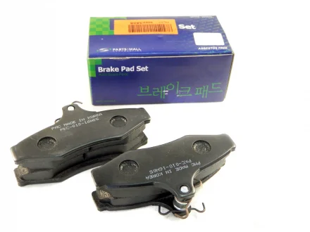 Колодка тормозная задняя (диск) Нубира (PartsMall) PARTS MALL PKC-010