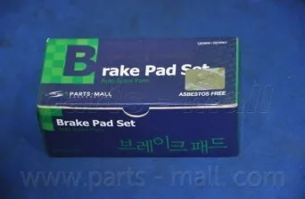 Колодки Лачетти -07, Такума задние (PARTS-MALL) PARTS MALL PKC-016