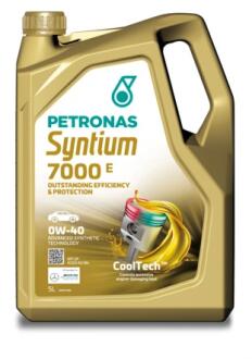 Олива моторна SYNTIUM 7000 E 0W-40 SP (60L) PETRONAS 70722U51EU